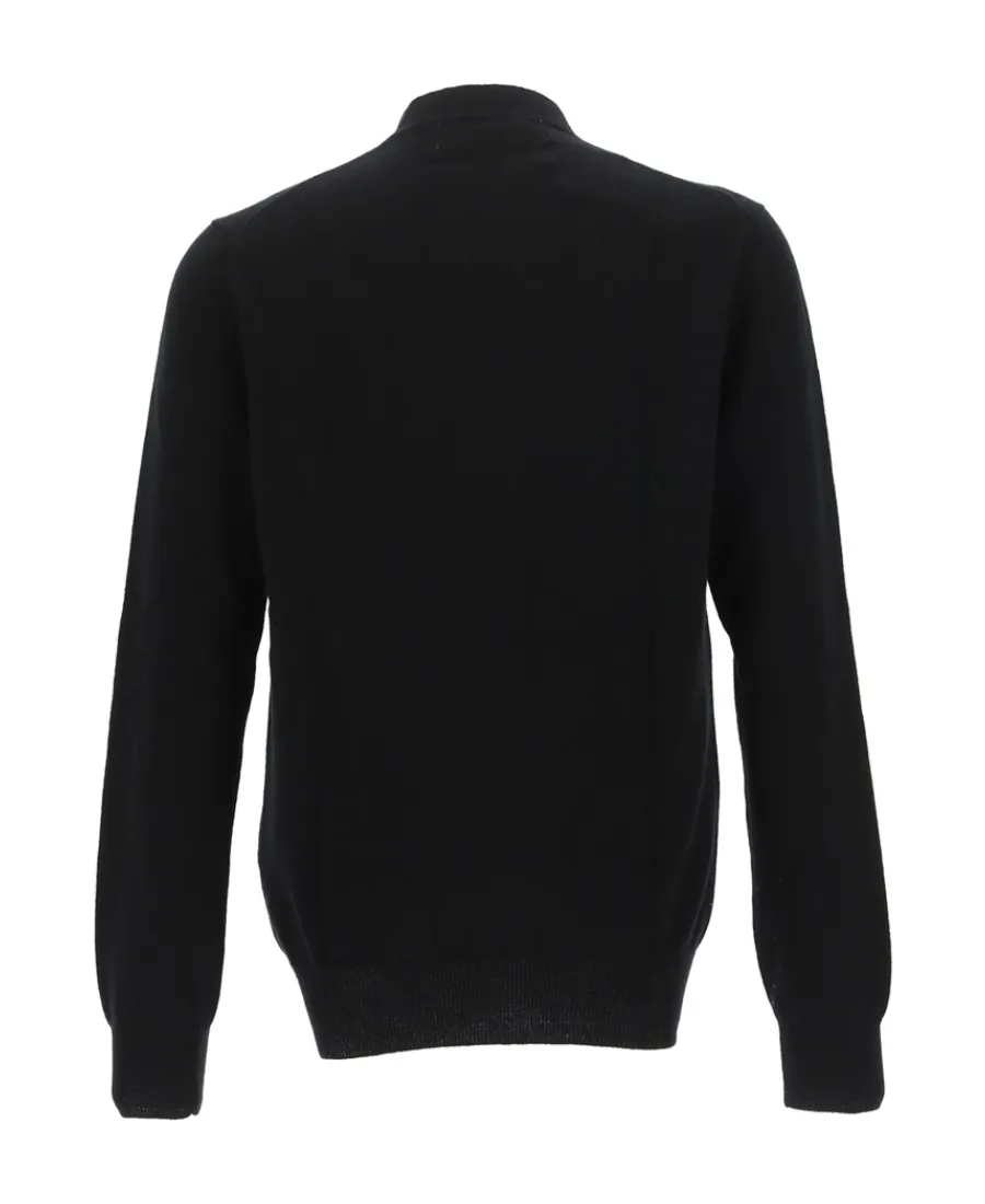 Logo Patch Buttoned Cardigan