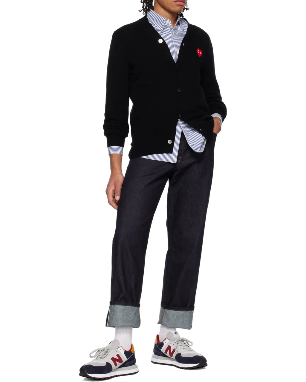 Logo Patch Buttoned Cardigan