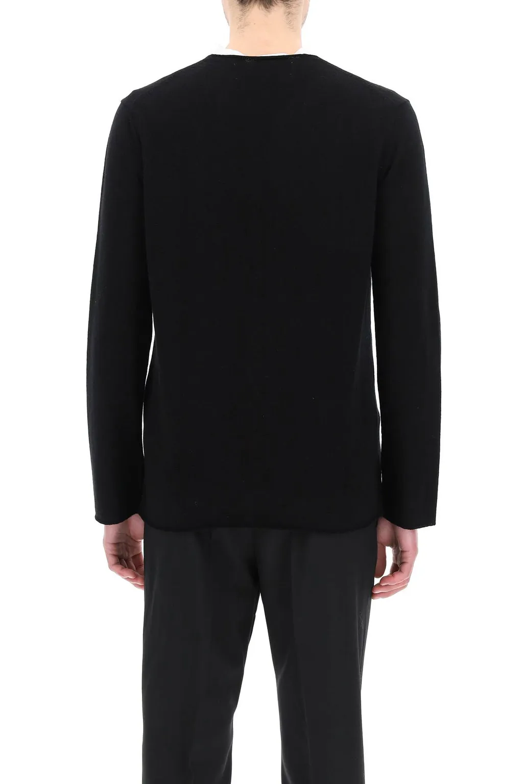 Round Neck Long-Sleeved Sweater