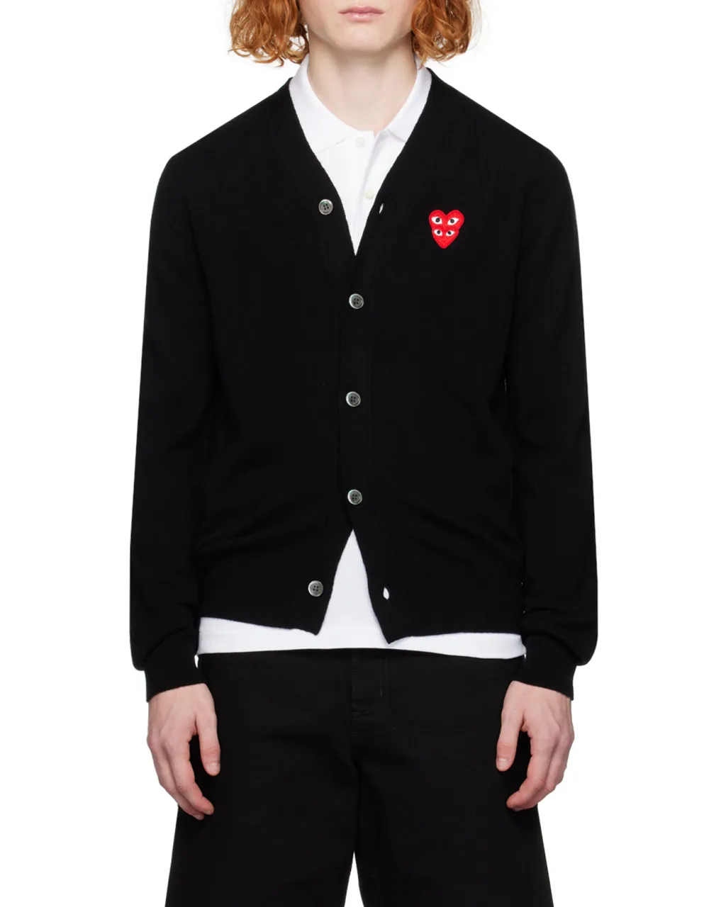 Logo Button Cardigan