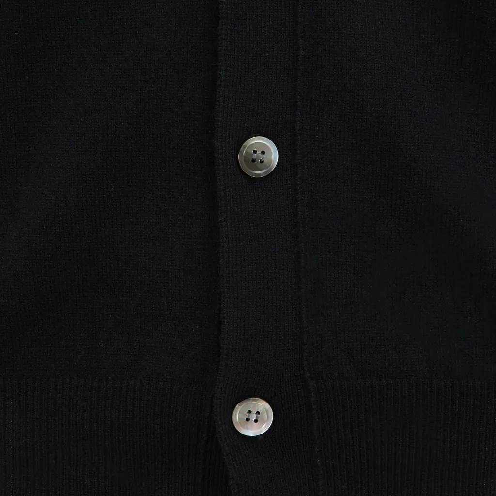 Logo Button Cardigan