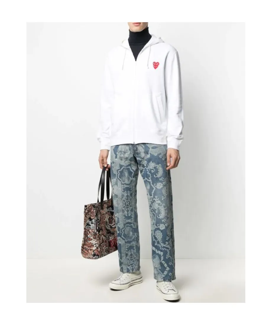 Embroidered Logo Hoodie