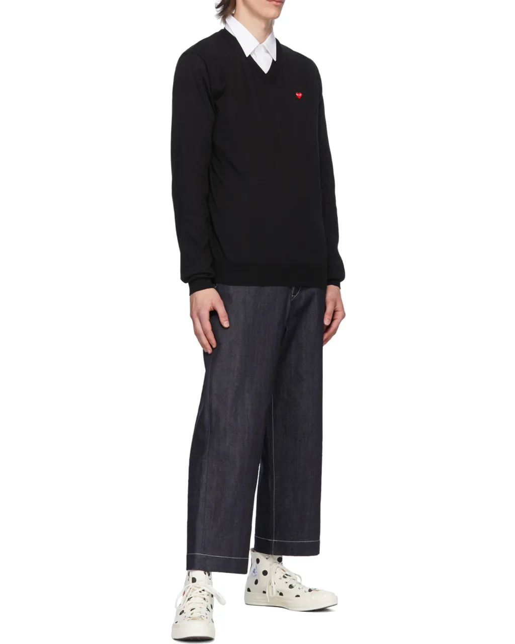 Contrast Logo Jumper