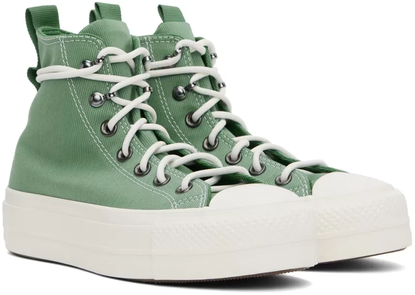 Lace-Up High-Top Casual Shoes