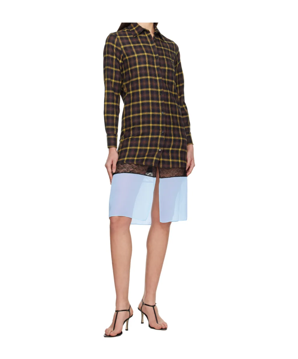 Multi Layer Shirt Dress