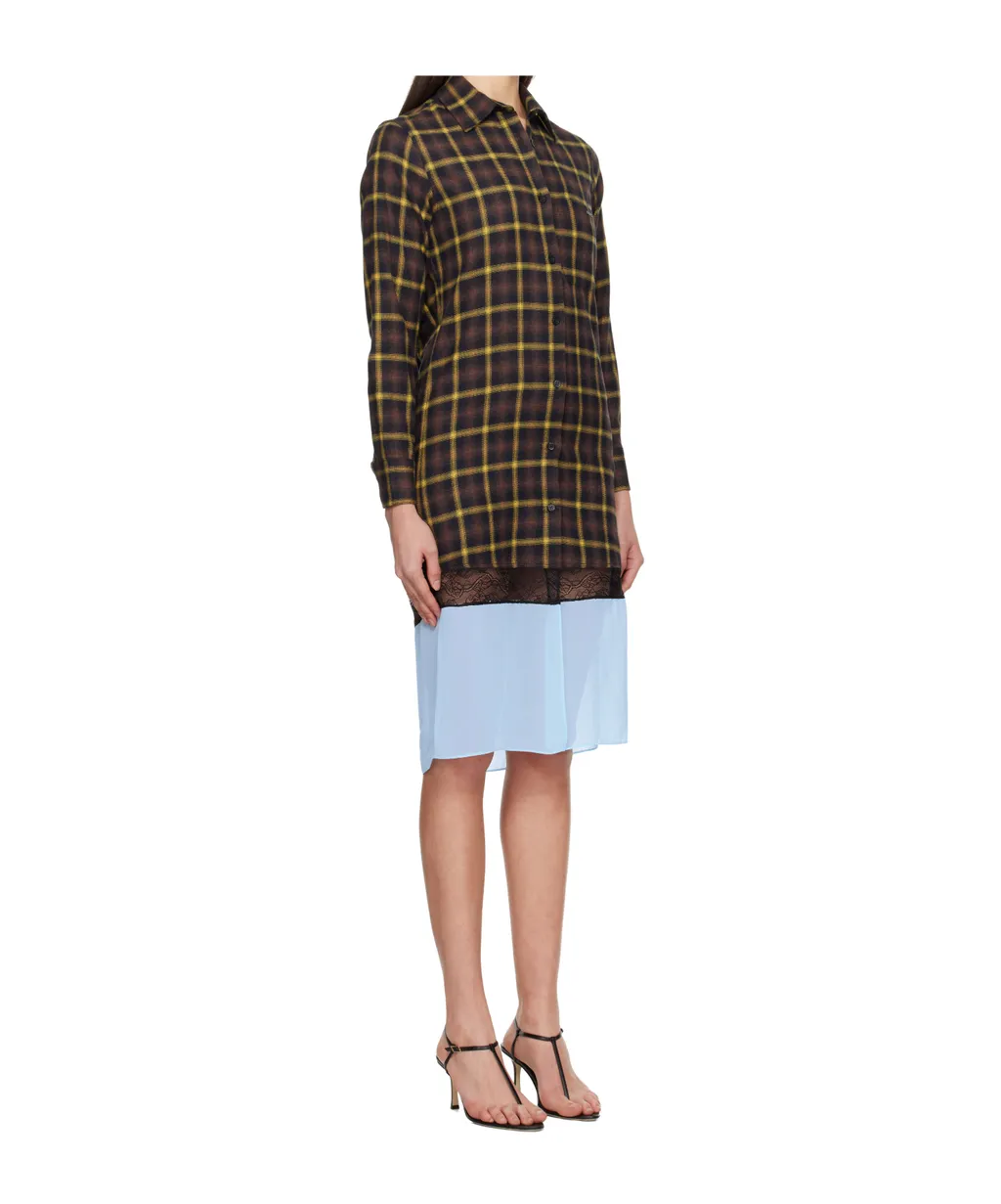 Multi Layer Shirt Dress