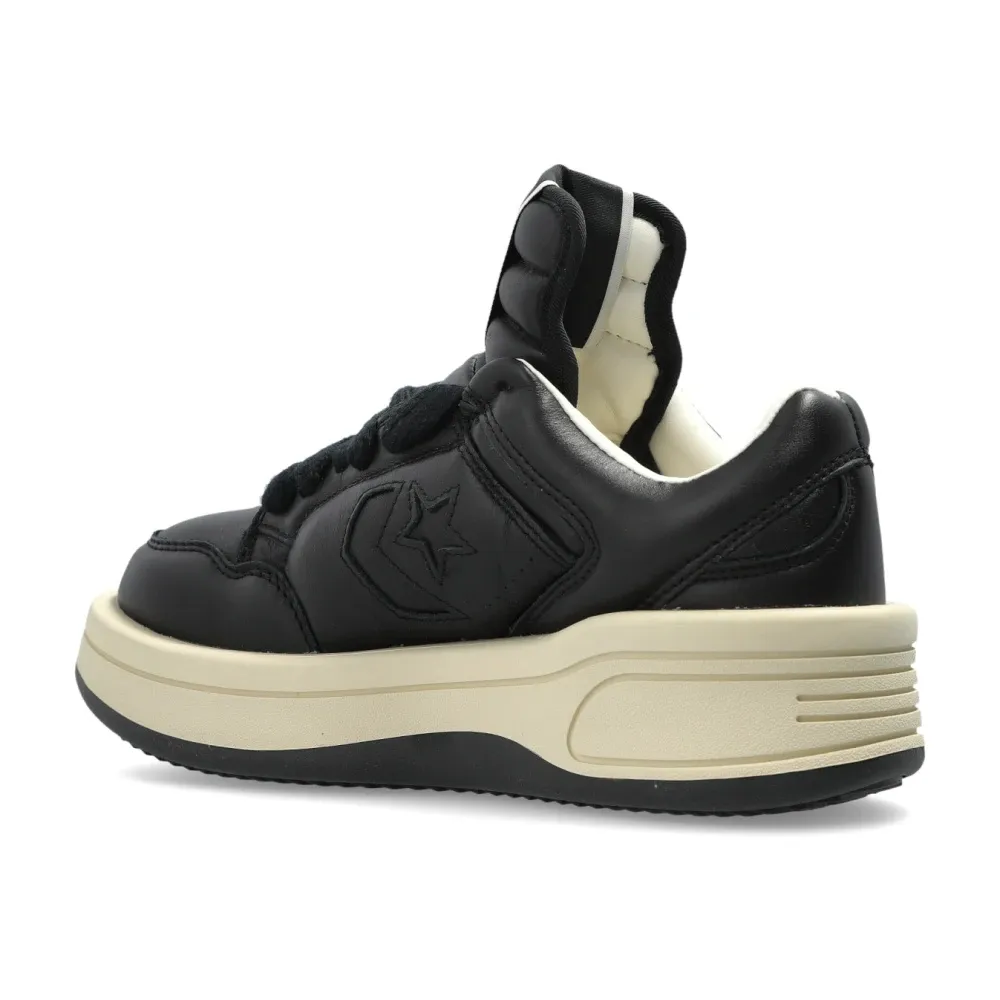 Rick Owens Drkshdw X Converse Lace-Up Low-Top Sneakers