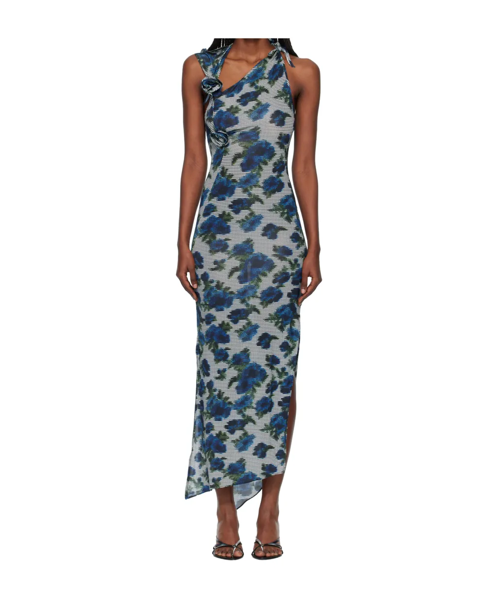 Floral-Print Maxi Dress