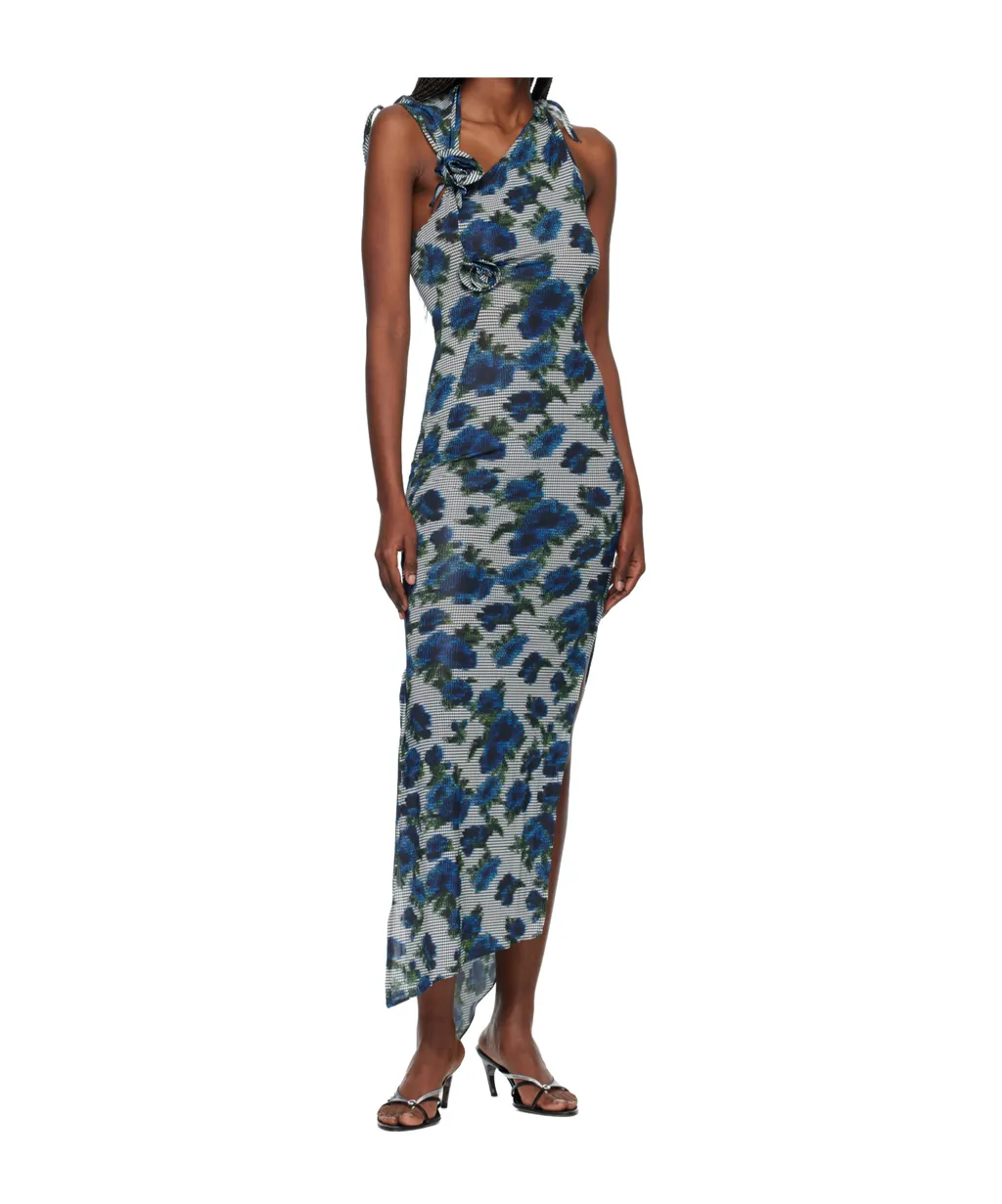 Floral-Print Maxi Dress