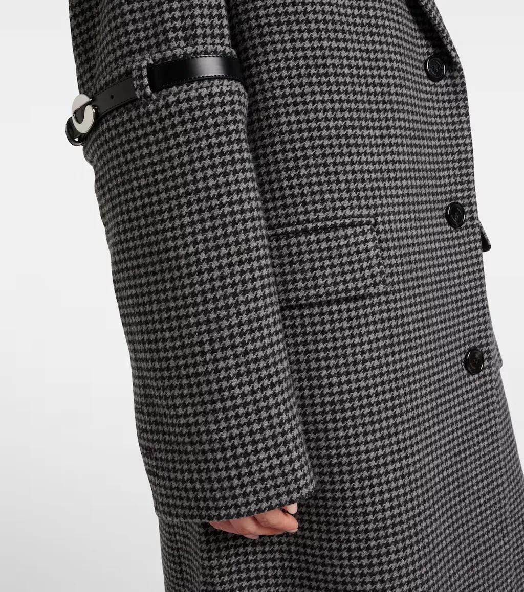 Thousand Birds Wool And Cashmere Coat