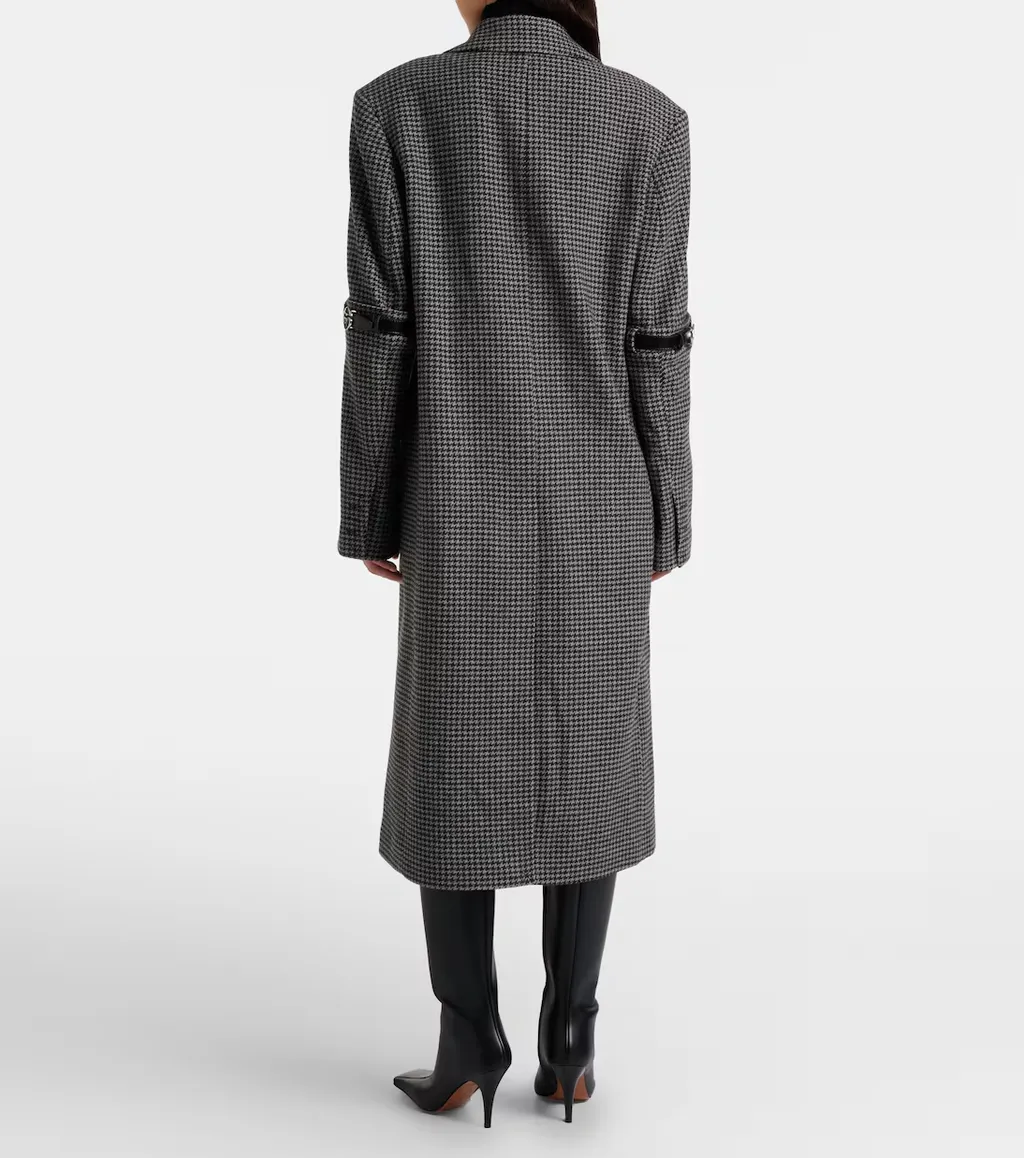 Thousand Birds Wool And Cashmere Coat