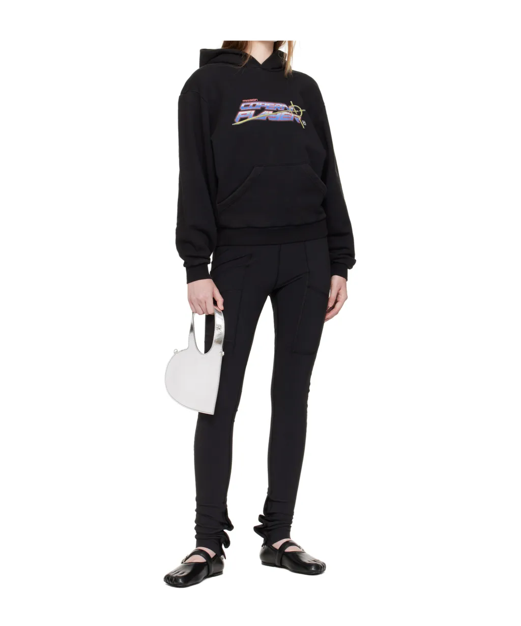 Long Sleeve Logo Print Hoodie