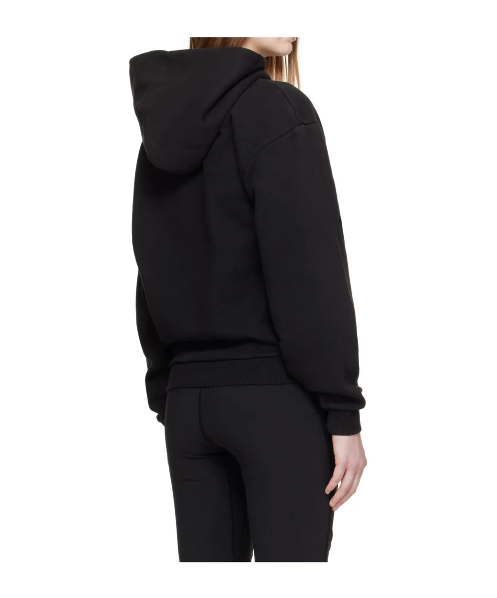 Long Sleeve Logo Print Hoodie