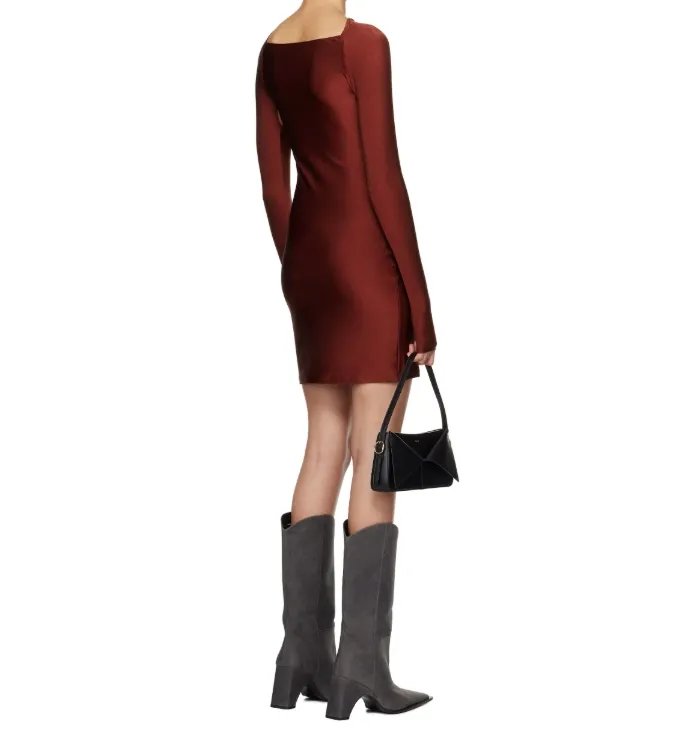 Twisted Cut-Out Mini Dress