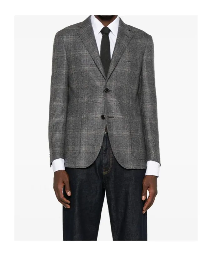 Plaid Suit Jacket