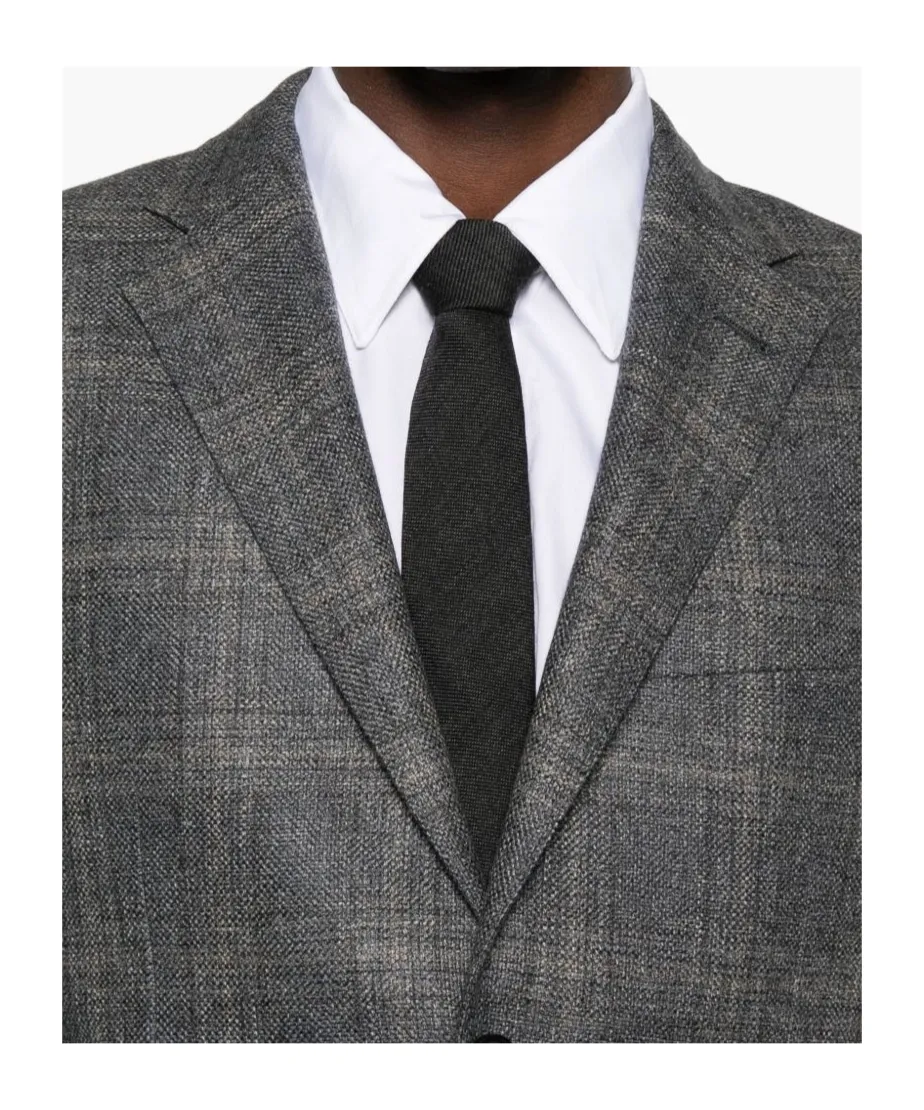 Plaid Suit Jacket