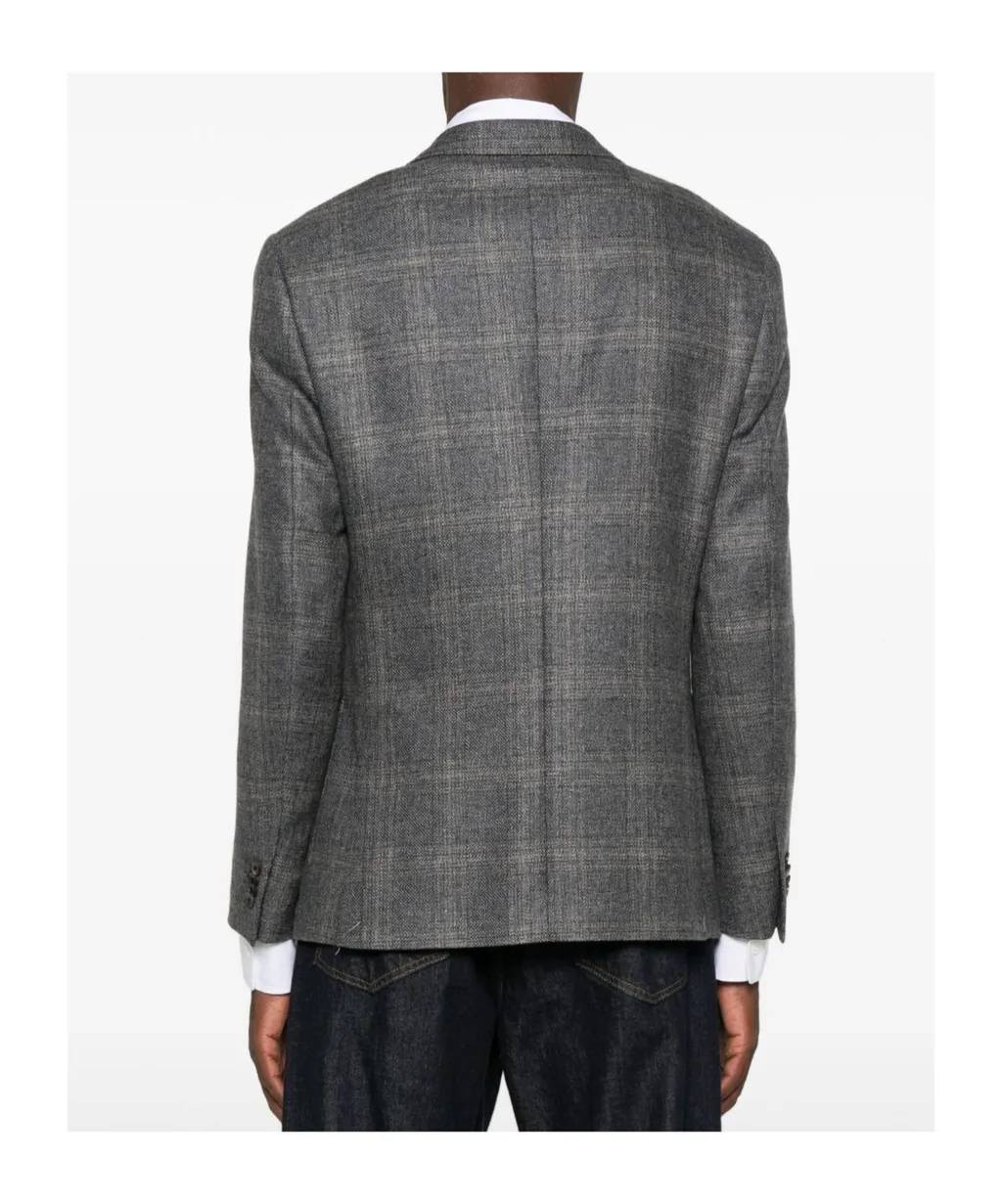 Plaid Suit Jacket