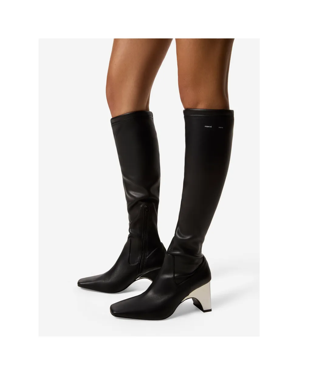 Metal Bridge Elastic Boots