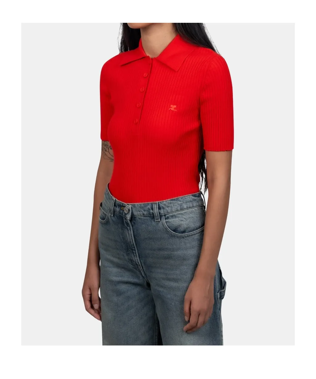 Short-Sleeved Polo Shirt