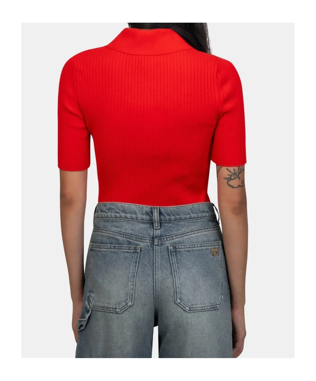 Short-Sleeved Polo Shirt