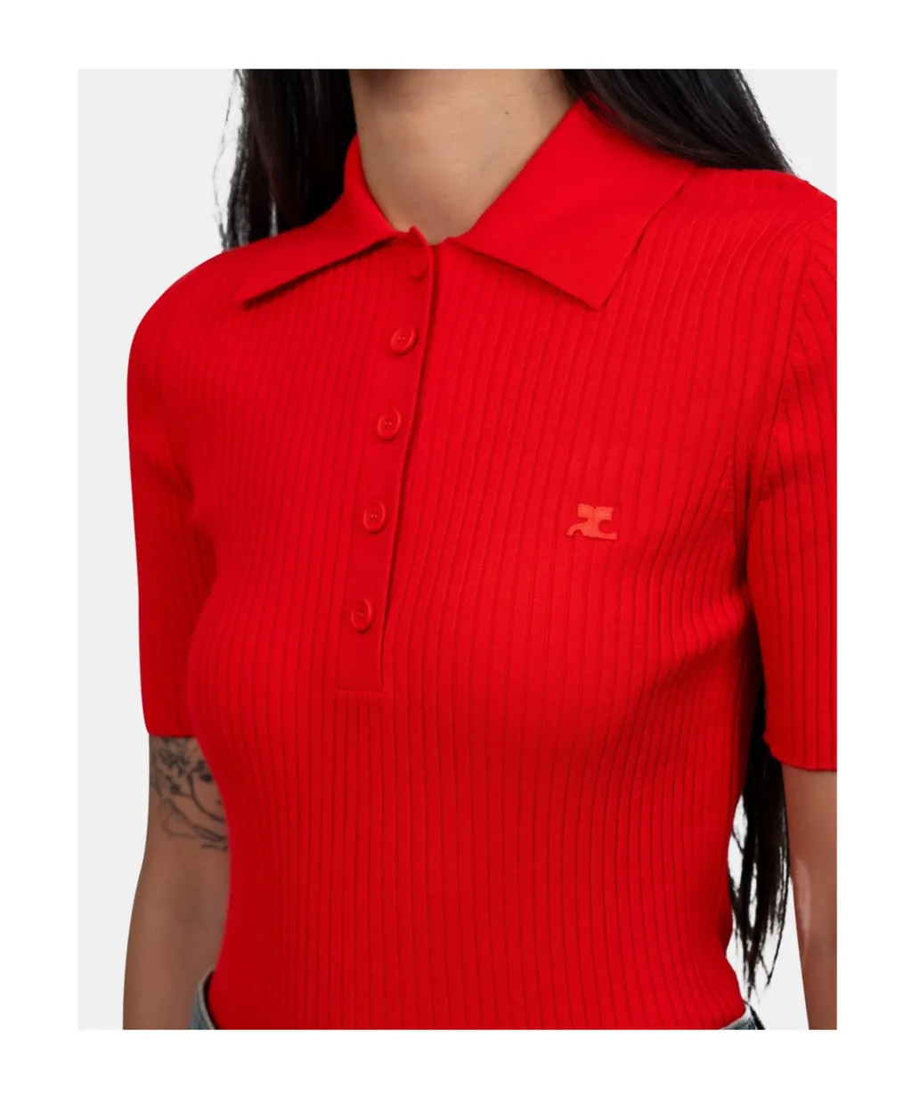 Short-Sleeved Polo Shirt