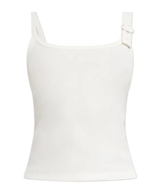 Ribbed Sleeveless Vest