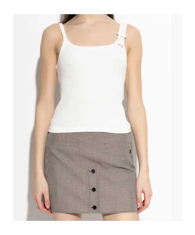 Ribbed Sleeveless Vest