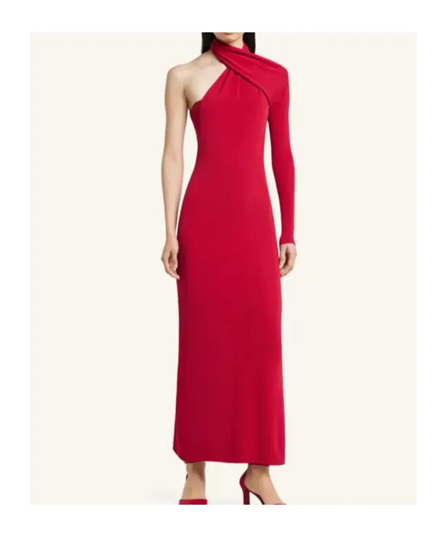 Wrapped Jersey Dress