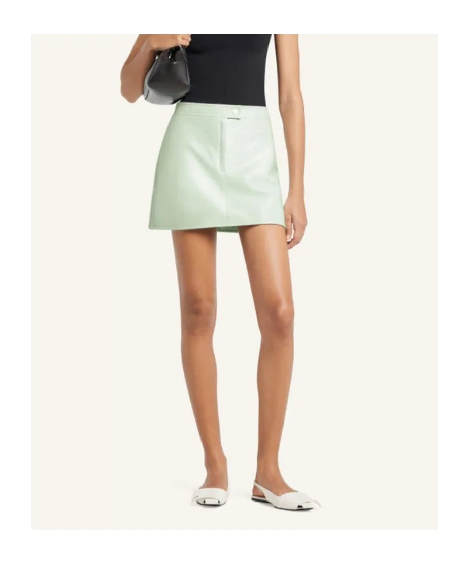 Reedition Logo Mini Skirt