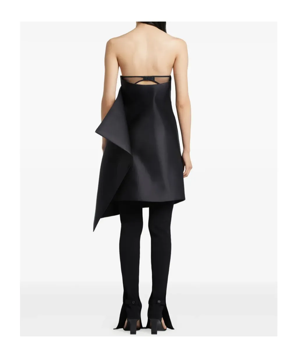 One-Minute Draped Mini Dress