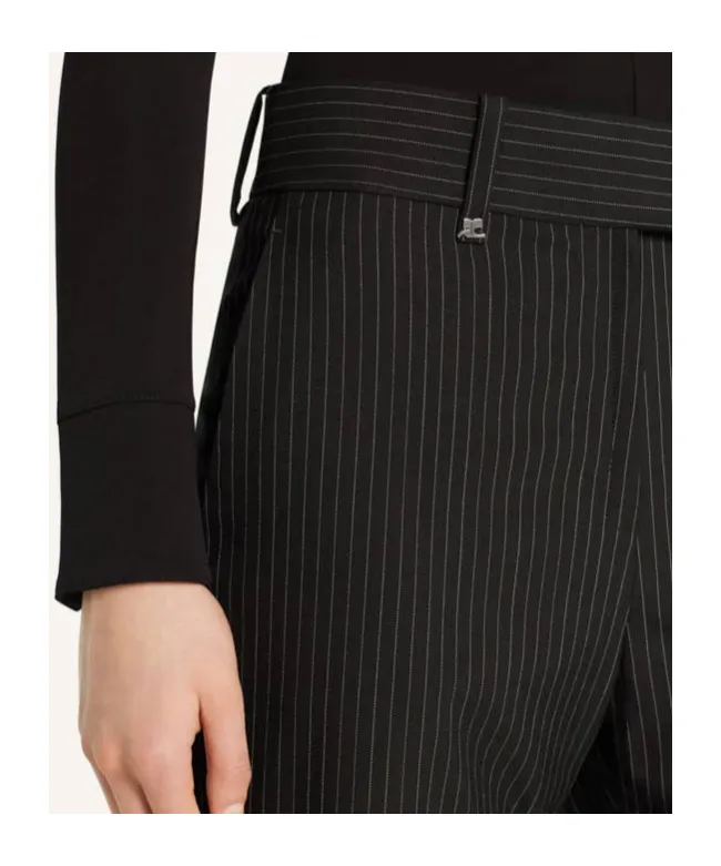 Tailored Pinstripes Baggy Pants
