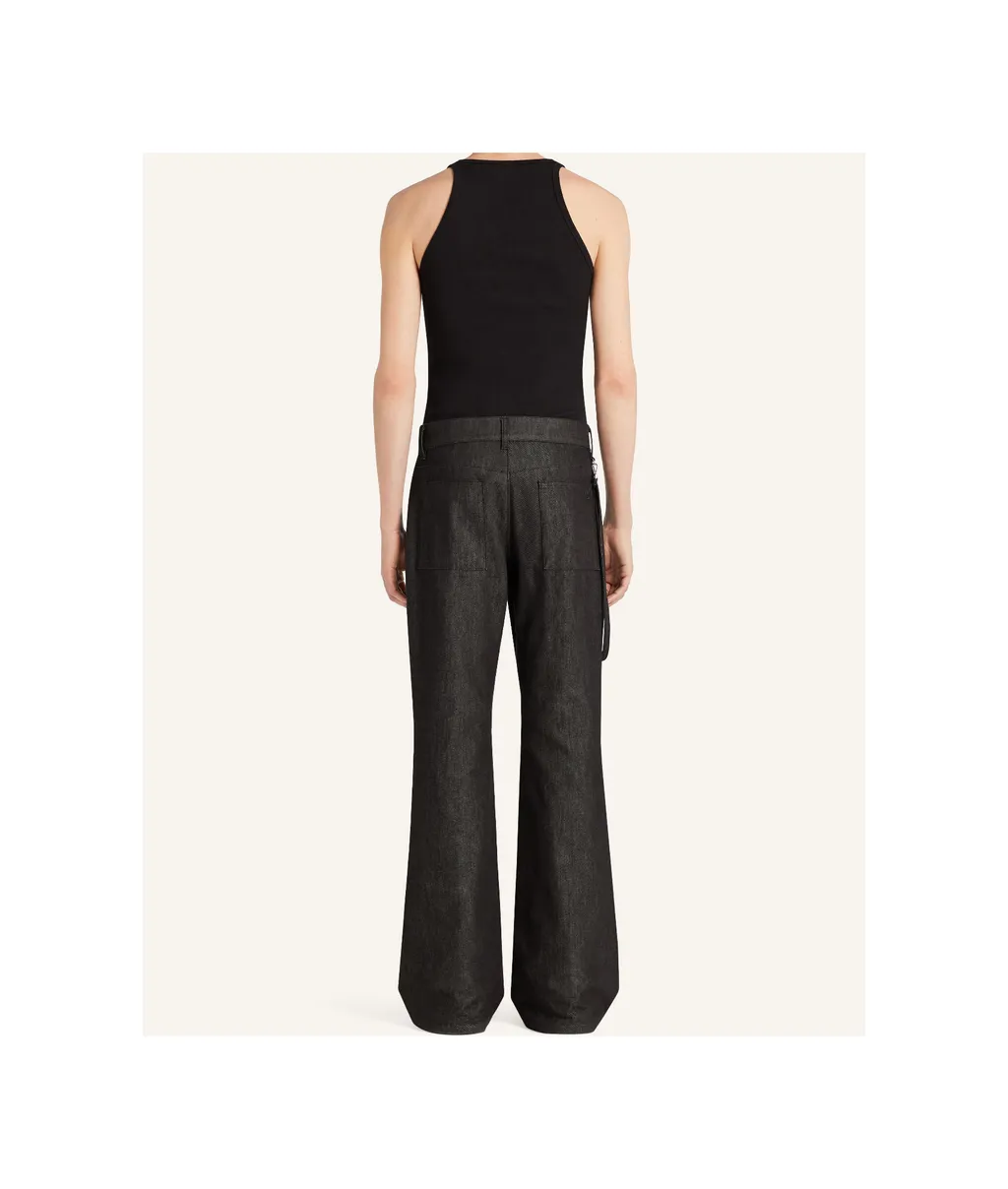 Two-Pocket Bootcut Jeans
