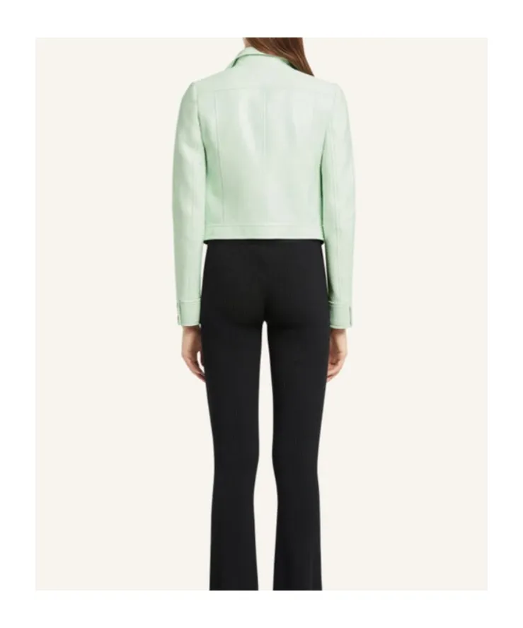 Reedition Vinyl Buttoned Collar Jacket