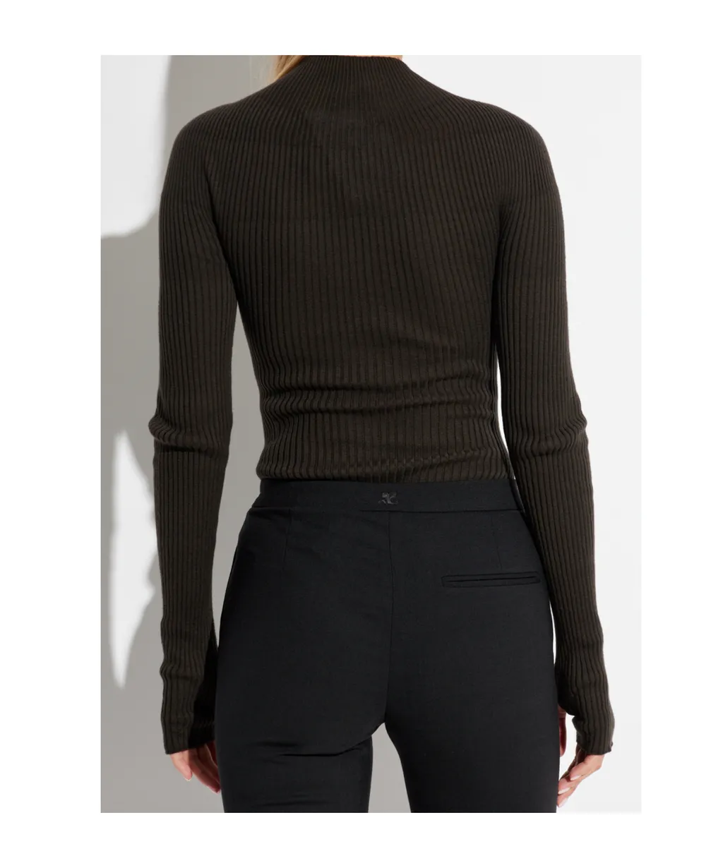 Long-Sleeved Jumpsuit
