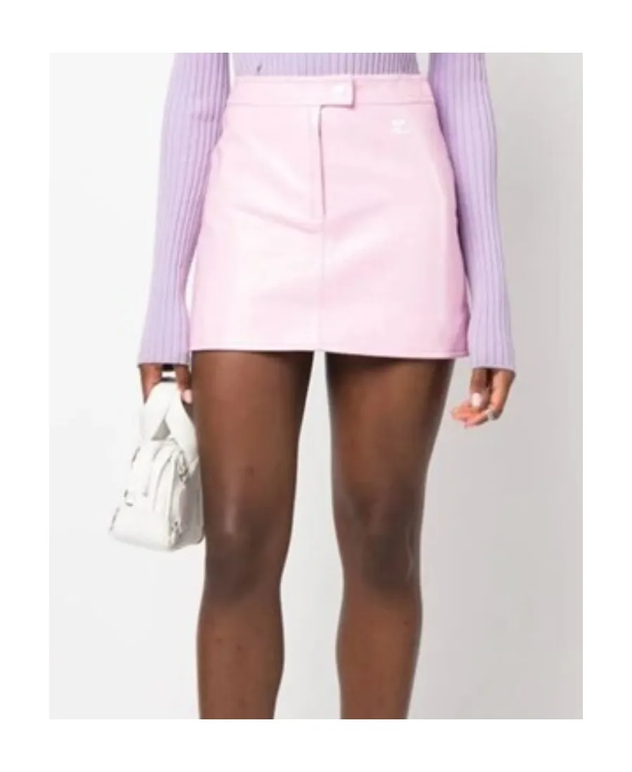 Vinyl Mini Skirt