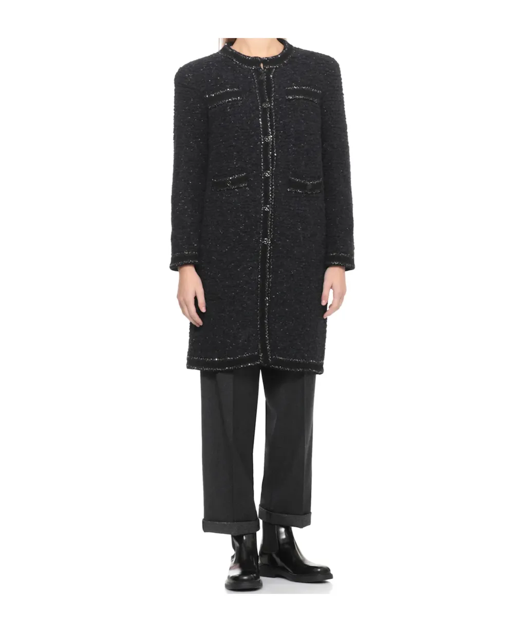 Sequined Lurex Coat