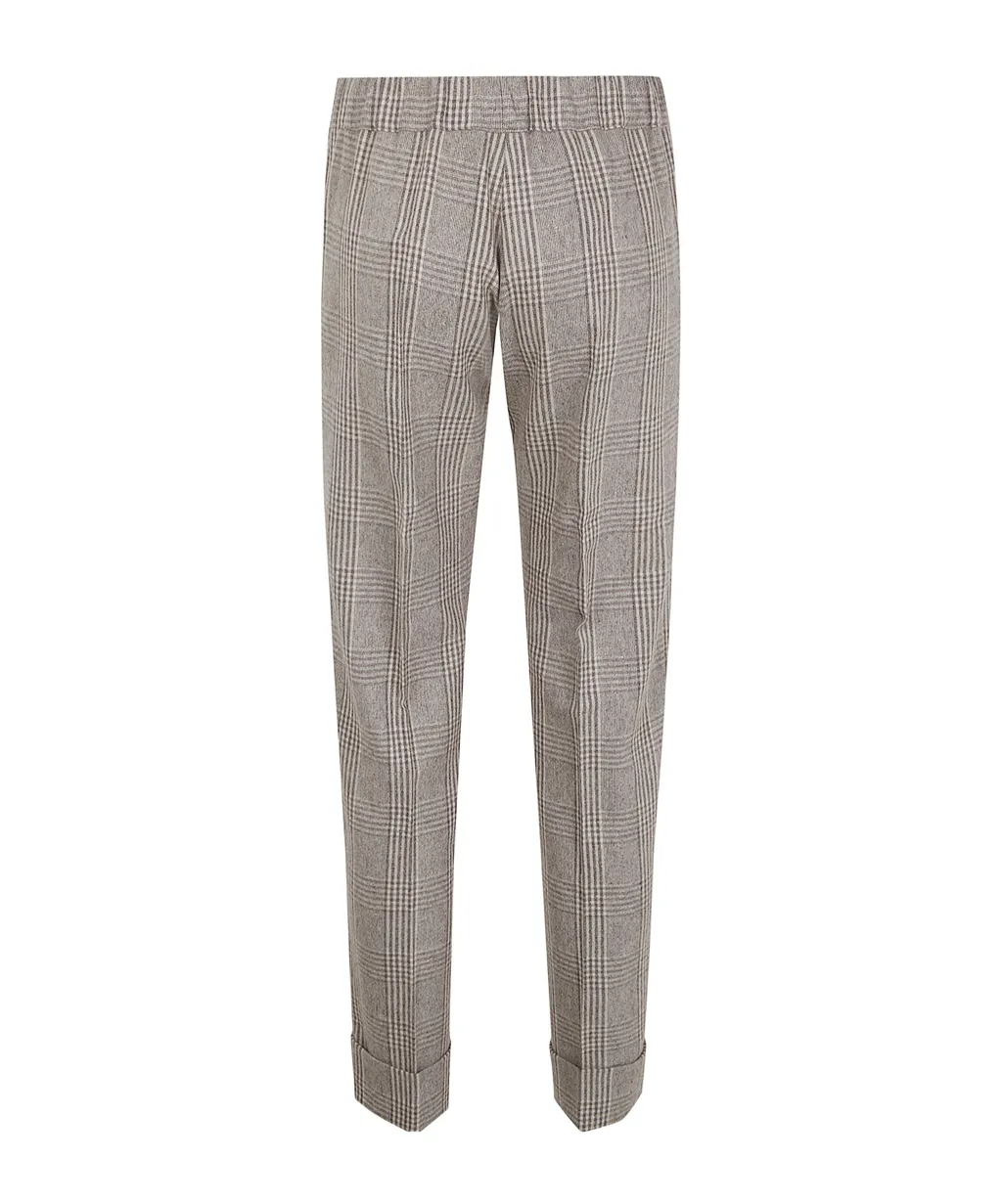 Tweed Cuffed Pants