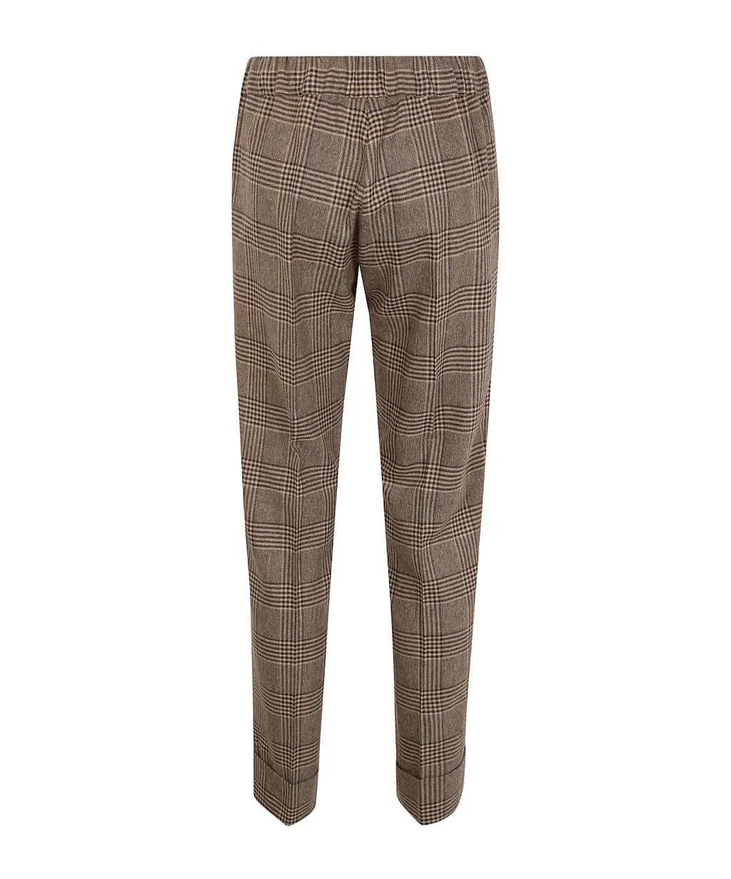 Tweed Cuffed Pants
