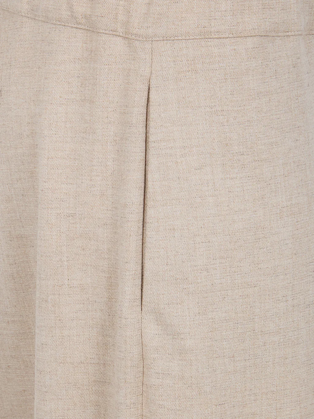 Flannel Wide-Leg Pants