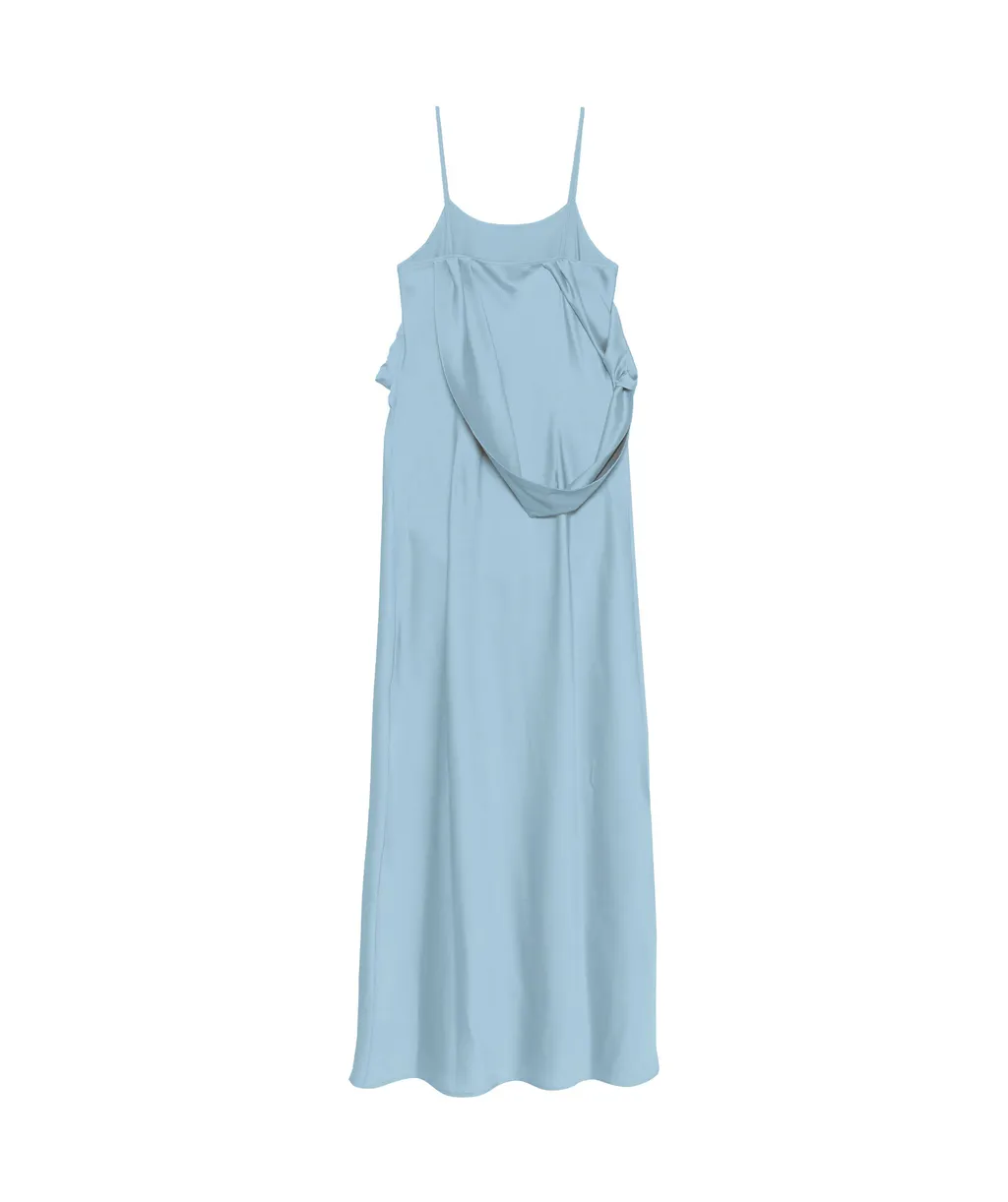 Draped Slip Dress