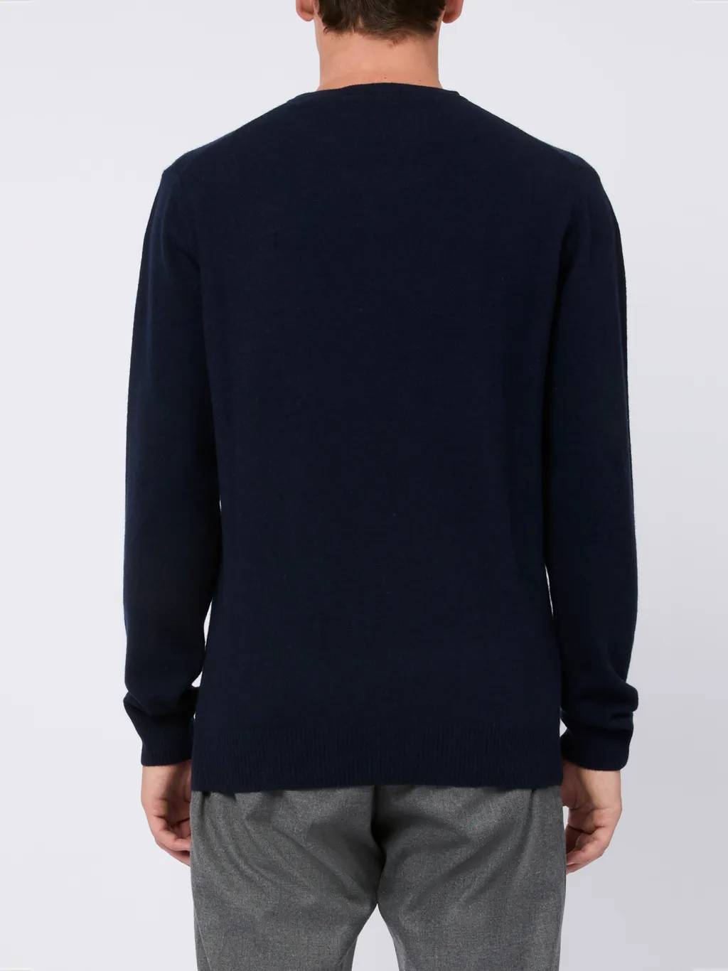 Round-Neck Cashmere Sweater