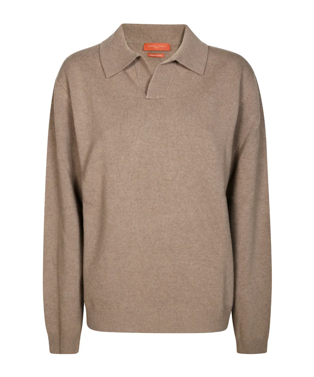 Ribbed-Cuffs Sweater