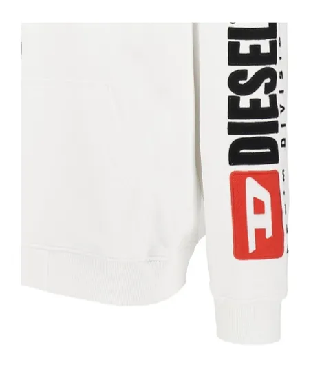 Hoodie With Logo Patch Embroidery