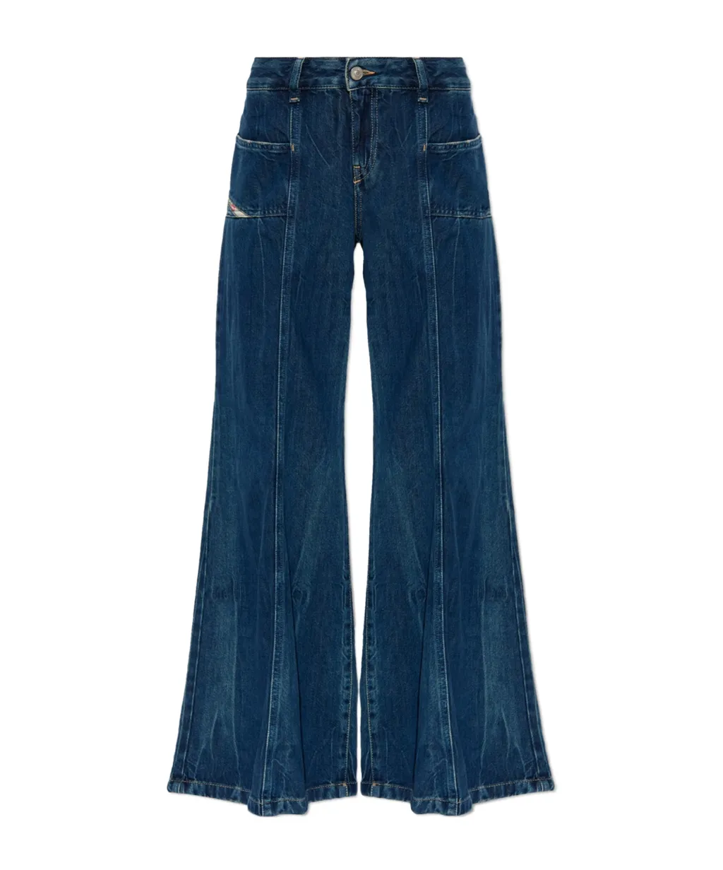 D-Akii Panel Jeans