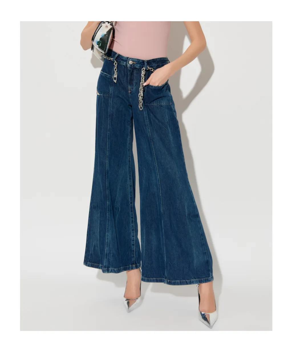 D-Akii Panel Jeans