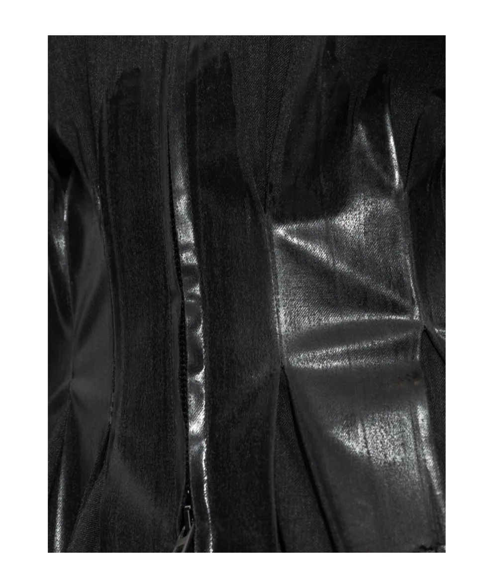 Zip Pleated Jacket