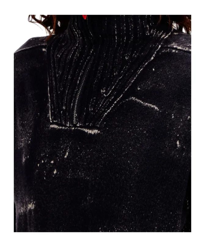M-Marcelle Quarter-Zip Dress