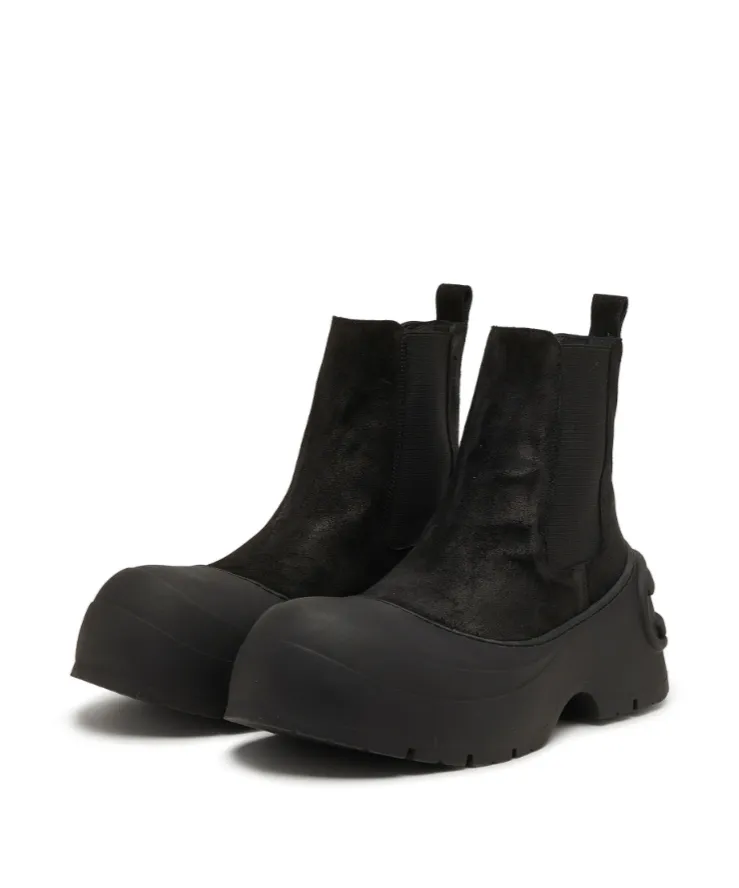 Logo-Detail Toe-Cap Boots