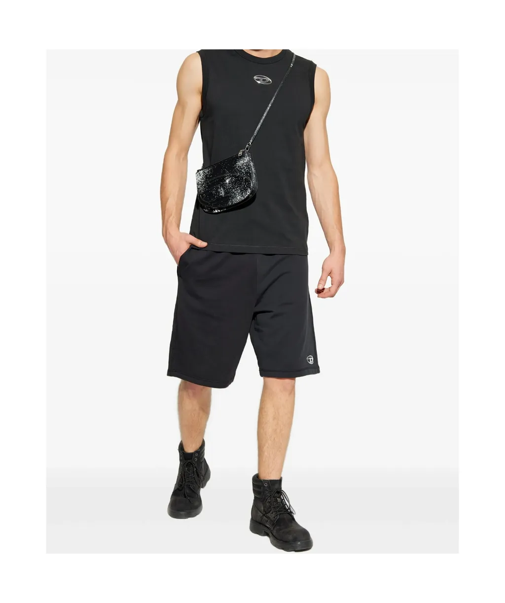 P-Marshy Logo-Detail Shorts