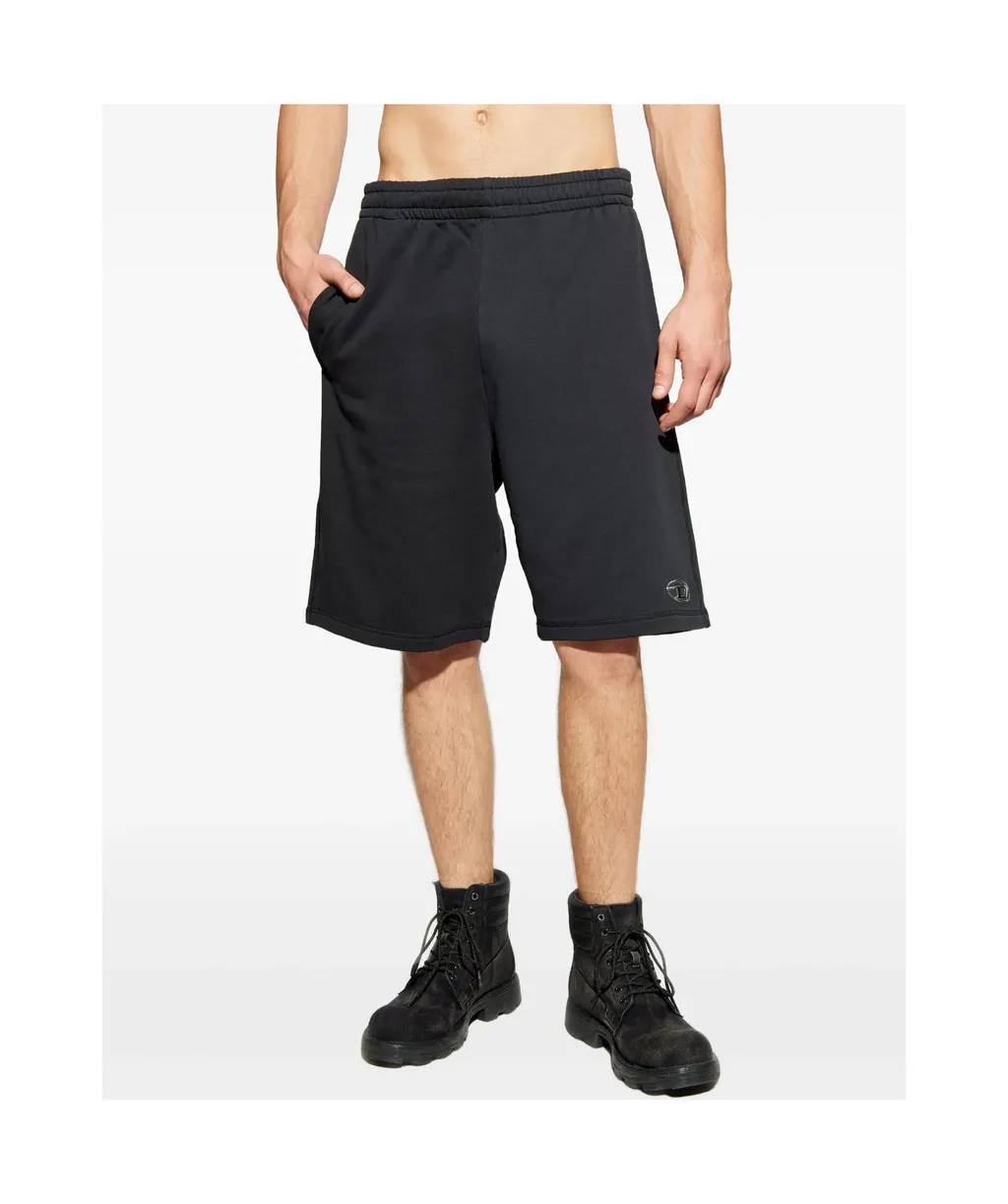 P-Marshy Logo-Detail Shorts